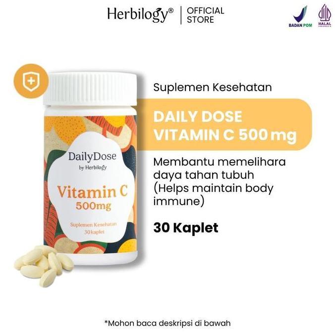 Max- Dailydose By Herbilogy Vit C 500Mg 30 Tabs