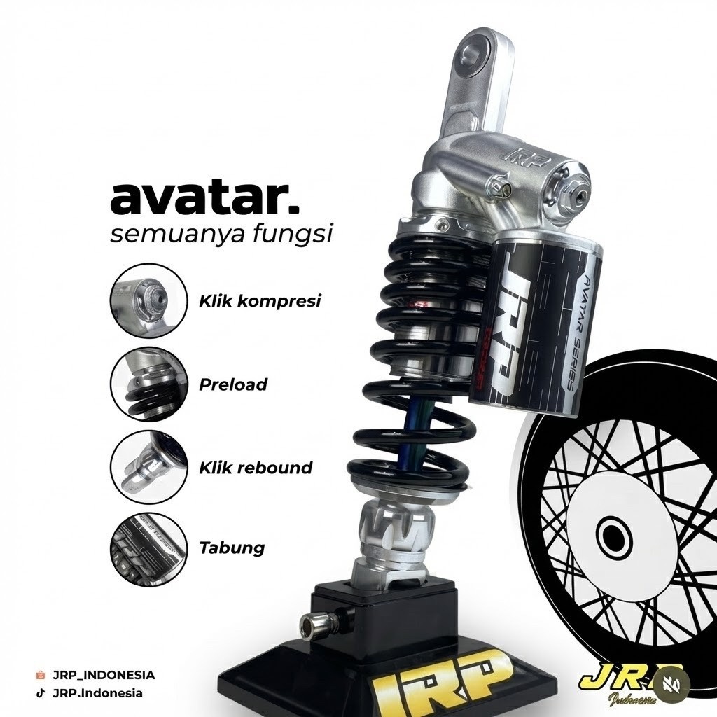 Shockbreaker JRP mio vario beat scoopy full adjustable JRP016-310/330MM