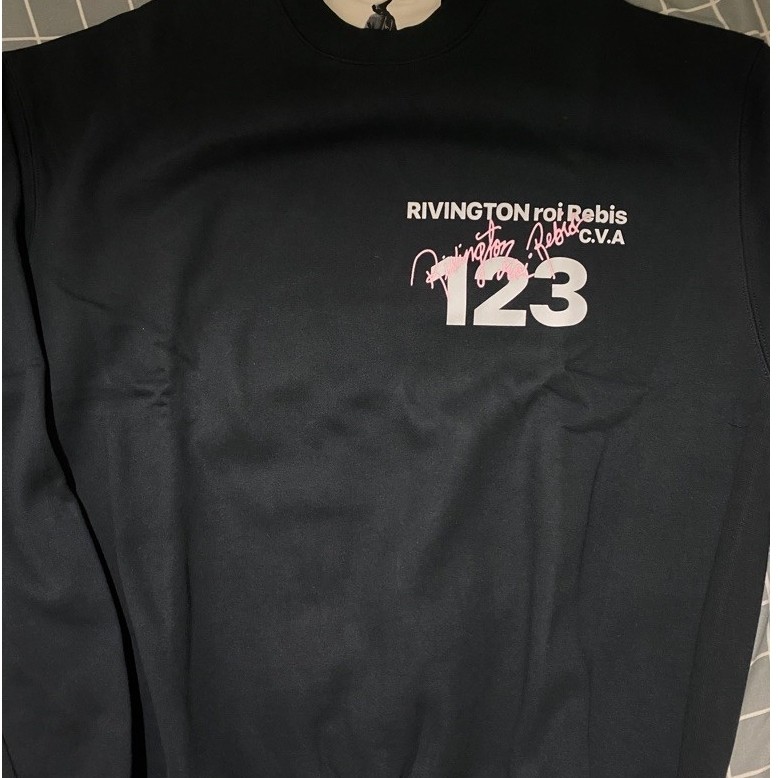 Rivington Roi Rebis RRR-123 Core C.V.A Navy BRAND US Sweatshirt Crewneck