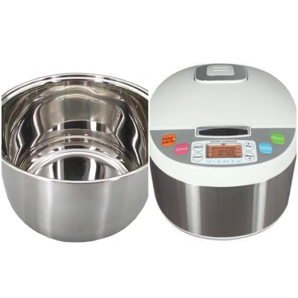 (PANCI SAJA) Panci Stainless Steel Innerpot Utk Magic Com (Smart Cooker) Vienta