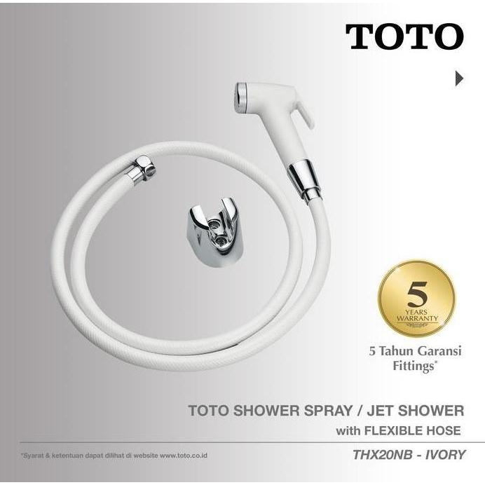 Jet Shower TOTO THX20NBW / Toilet Spray TOTO / Bidet Shower TOTO / Jet Spray Toilet TOTO THX20NB