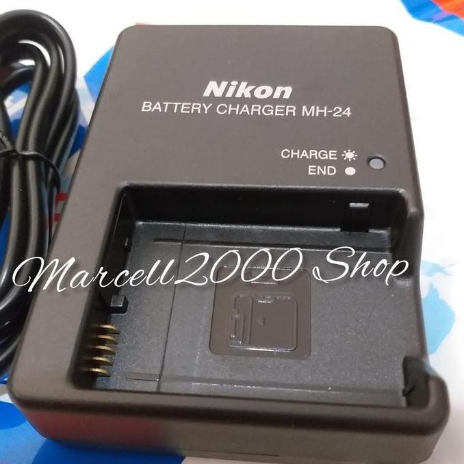 TERBARU - Charger Nikon MH-24 For ENEL-14 (D3100/3200/3300/D5100/D5200/D5300)