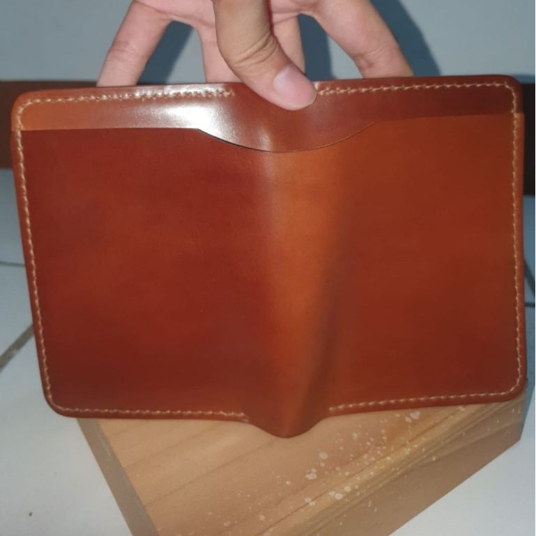 Horween Shell Cordovan Bifold wallet