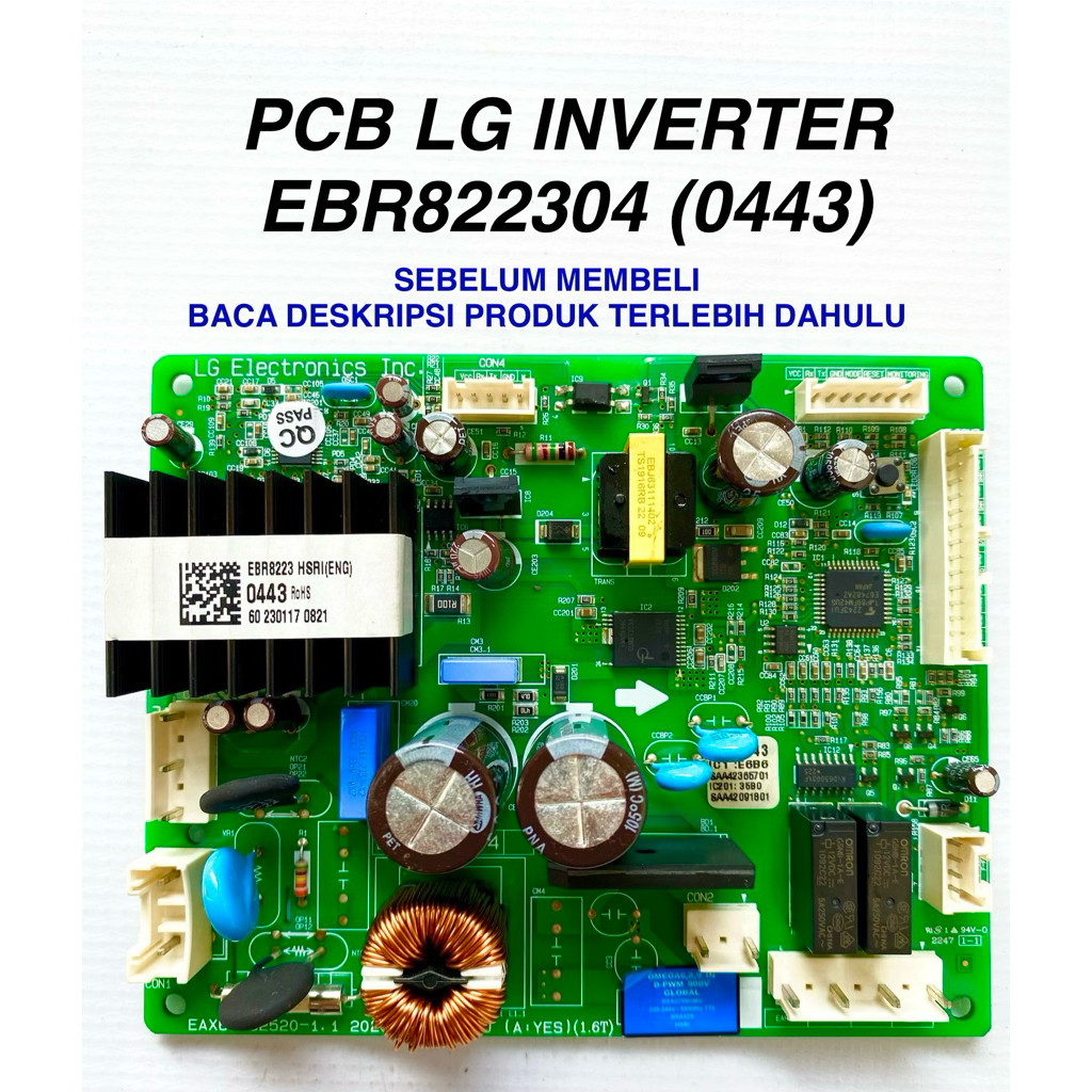0447 / 0443 / modul kulkas LG 0447 / modul kulkas LG 0443 / modul pcb LG ebr822304 / pcb LG ebr82230