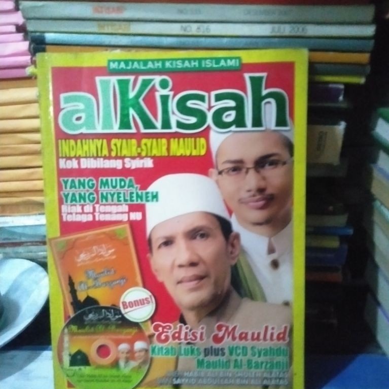 buku majalah Kisah Islami Al-Kisah Indahnya Syair-Syair Maulid edisi Maulid