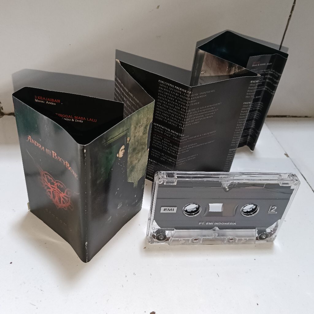 KASET PITA ANDRA & THE BACKBONE (2 ALBUM)