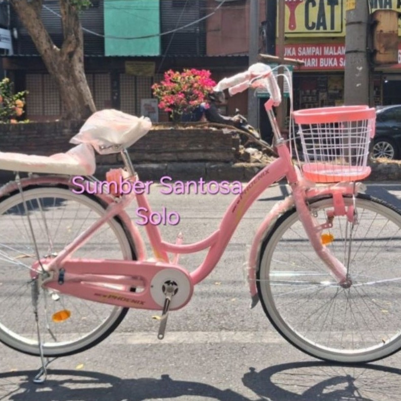 SEPEDA MINI KERANJANG DEWASA NEW PHOENIX 26 INCH