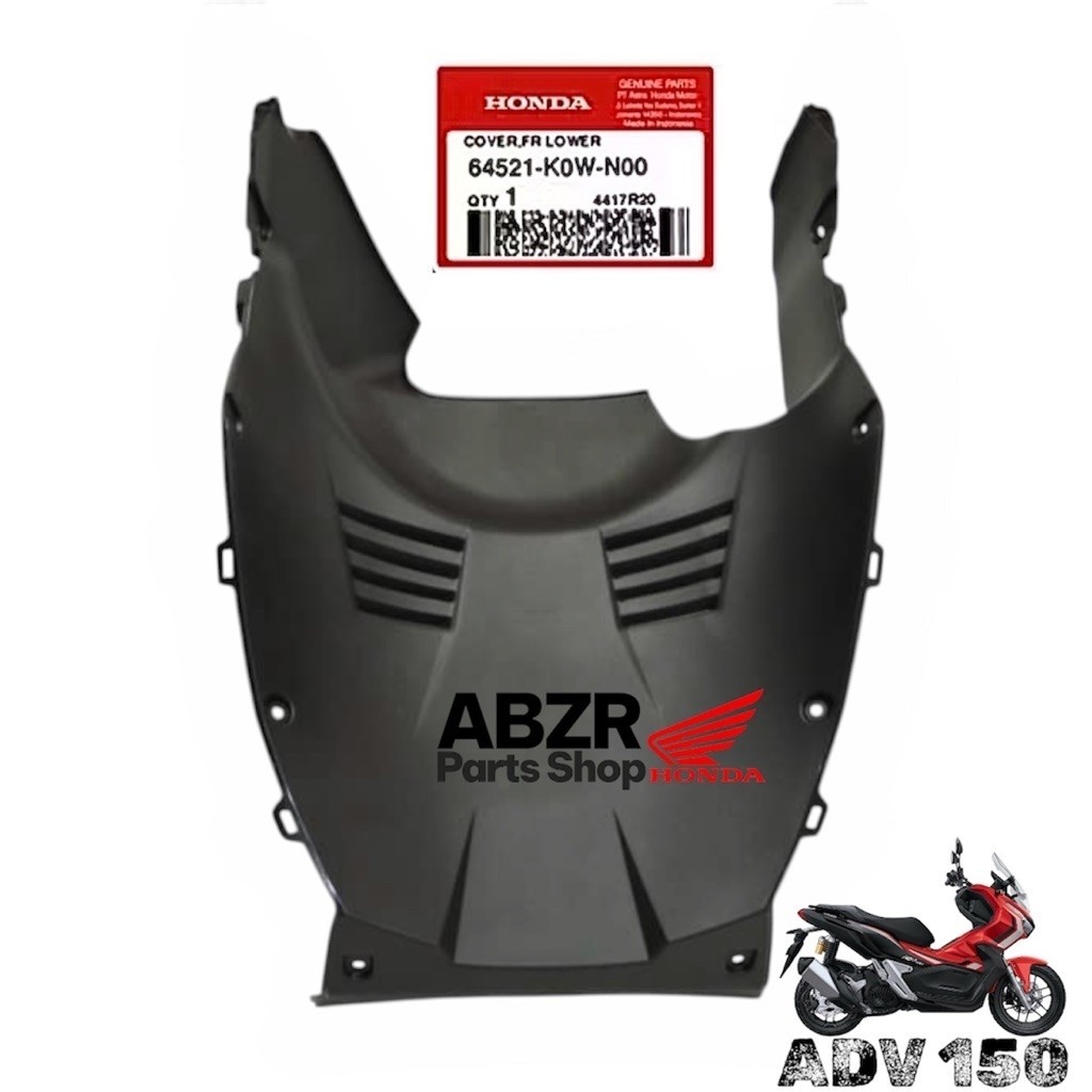 64521-K0W-N00 Cover Lumpur Front Lower Paruh ADV 150 Original Ahm