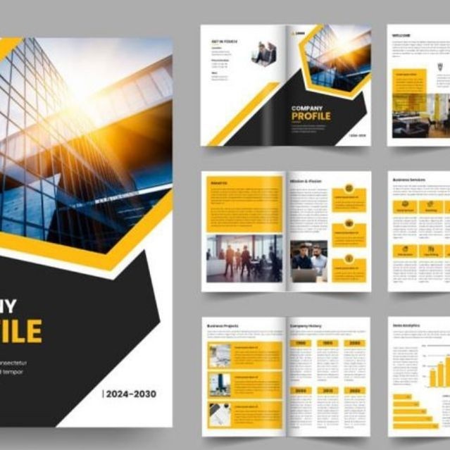 FREE TEMPLATE COMPANY PROFILE PERUSAHAAN, PRIBADI DLL