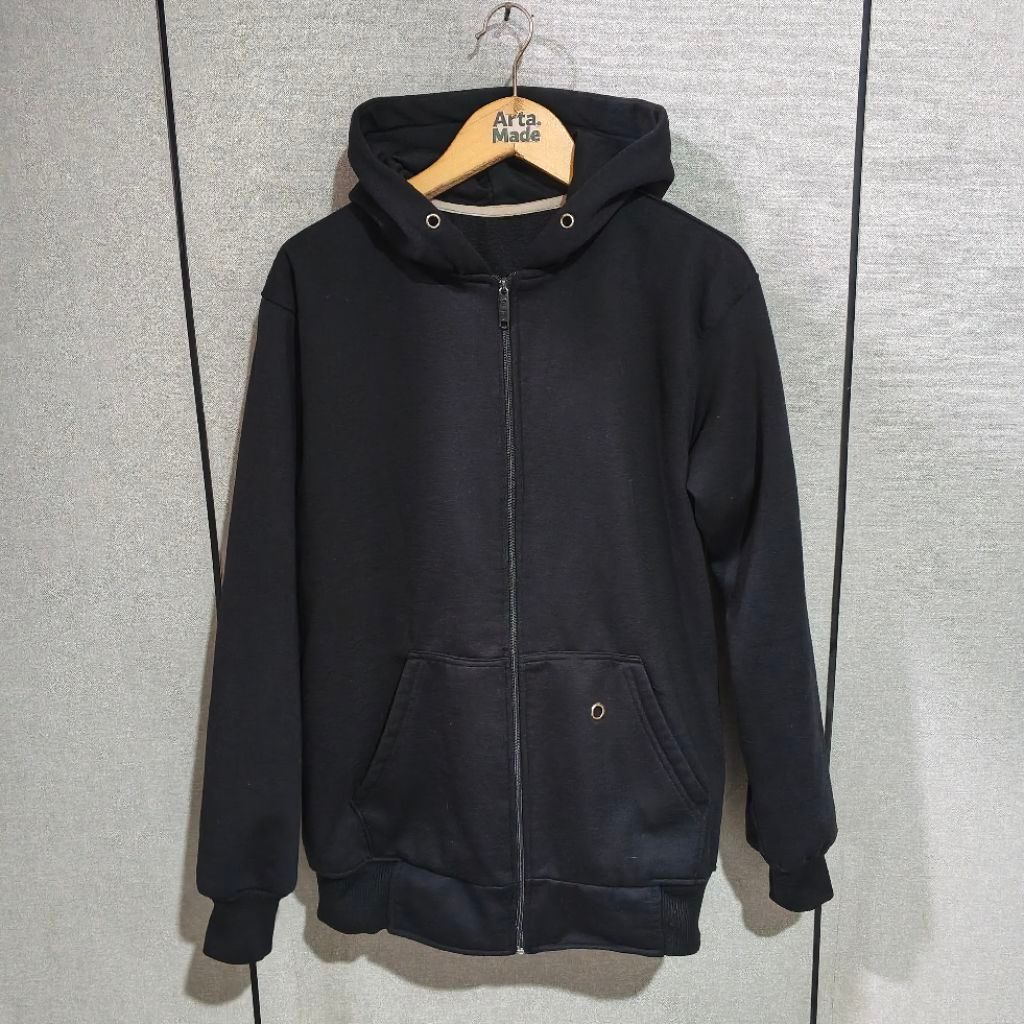 Zipper Hoodie Polos Basic Second