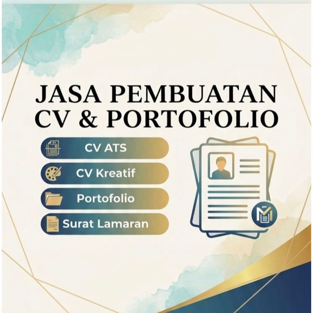 Jasa Pembuatan CV ATS, CV Kreatif, Portofolio & Surat Lamaran - Media Booster
