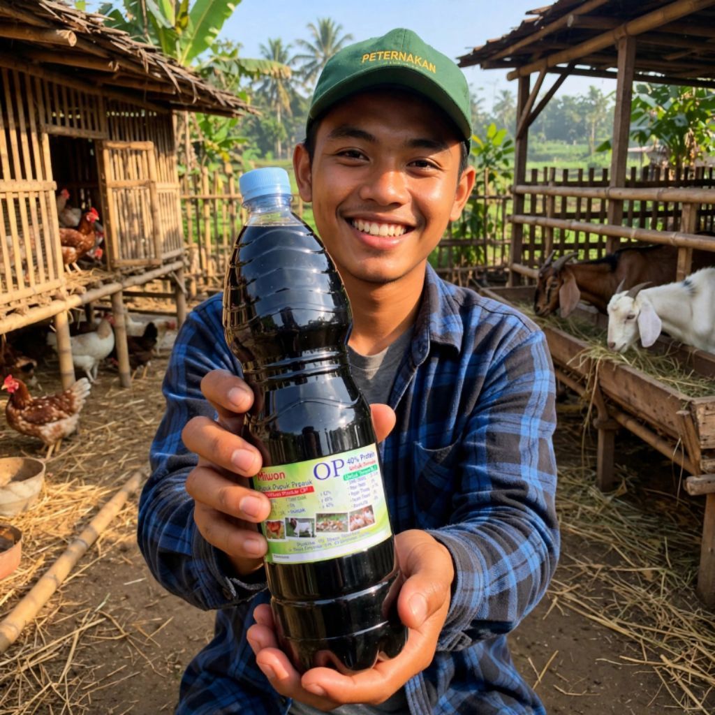 1,5 Liter - OP Protein40% Cairan Pakan Ternak