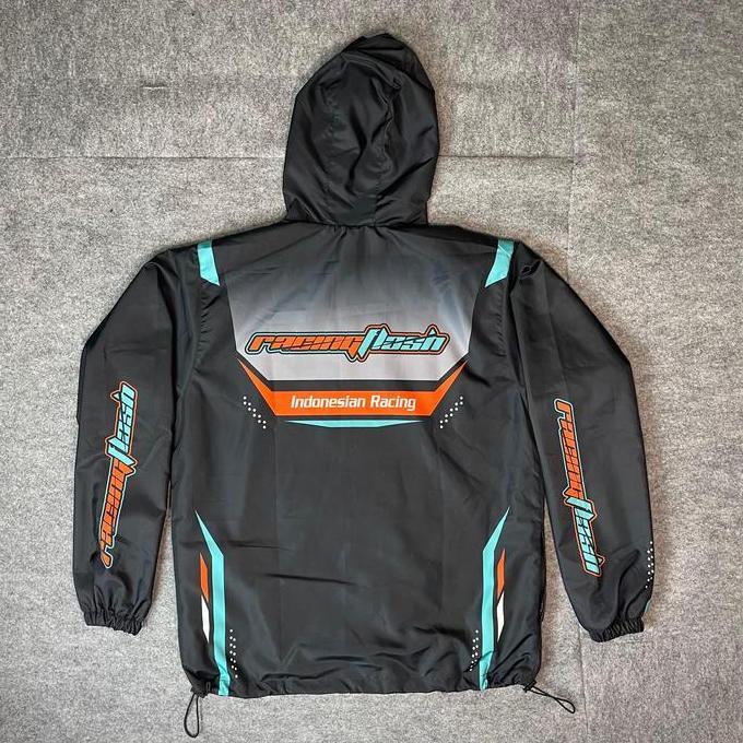 JAKET RACING FLASH PARASUT/JAKET RACING Waterproof Tebal/JAKET MOTOR