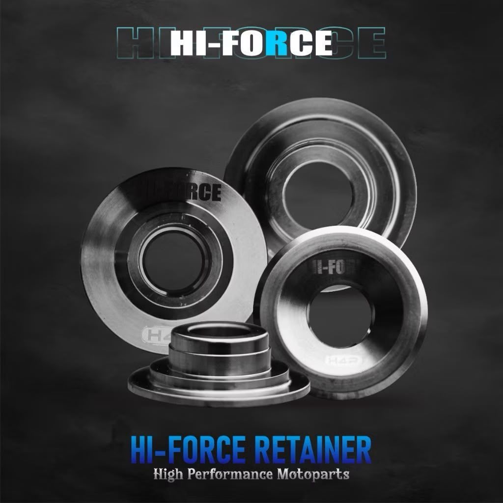 RETAINER KLEP KUKU KLEP H4R HI-FORCE TITANIUM BEAT SCOOPY MIO NOUVO FINO SOUL VEGA JUPITER ORI ORIGI