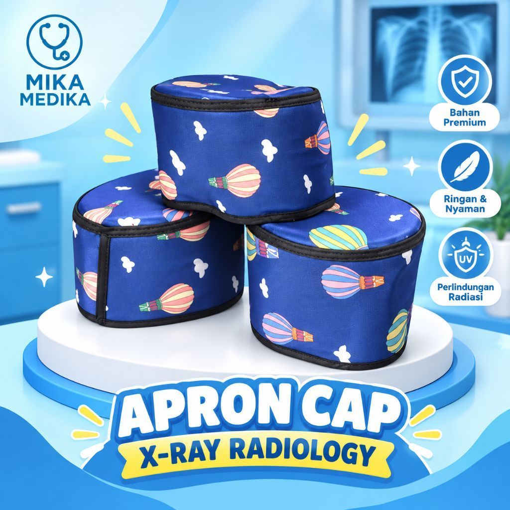 Apron Cap Radiologi Anti Sinar X-RAY / Apron Radiologi Cap Pelindung Sinar X-RAY