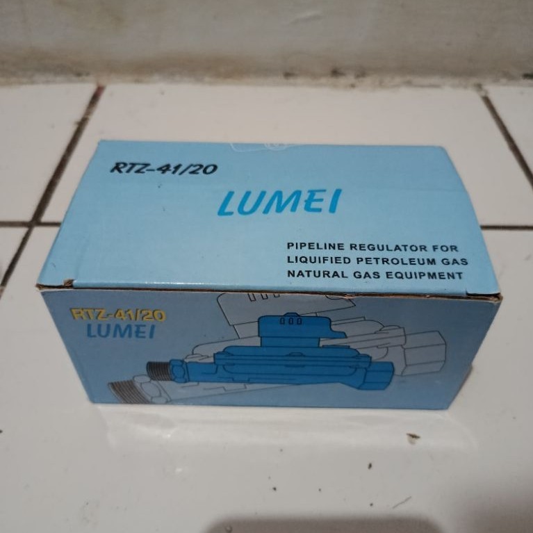 Regulator Pipa LUMEI RTZ-41/20 untuk Peralatan Gas LPG dan Gas Alami