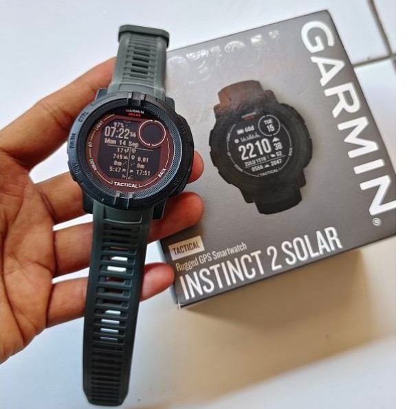 garmin instinct 2 solar  tactical
