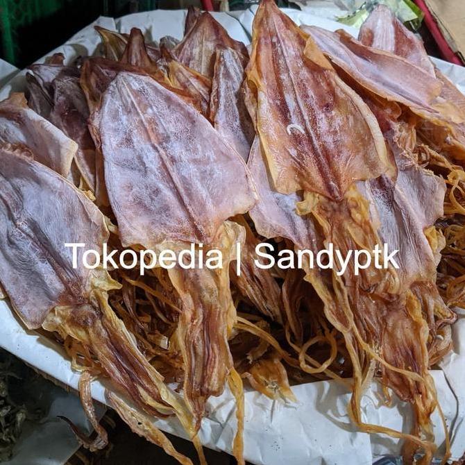 Sotong - Cumi Kering - Juhi Kering Ukuran Besar Kalimantan 250 Gr