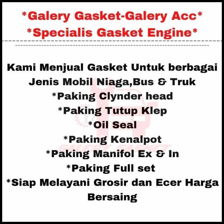 GRATIS ONGKIR GASKET FUL SET OPEL BLAZER SOHC PAKING FUL SET OPEL BLAZER SOHC 