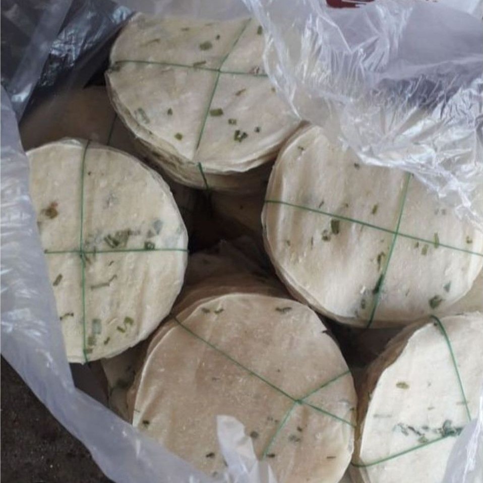 Kerupuk singkong opak padang mentah 1 ikat +/-40 pcs murah enak