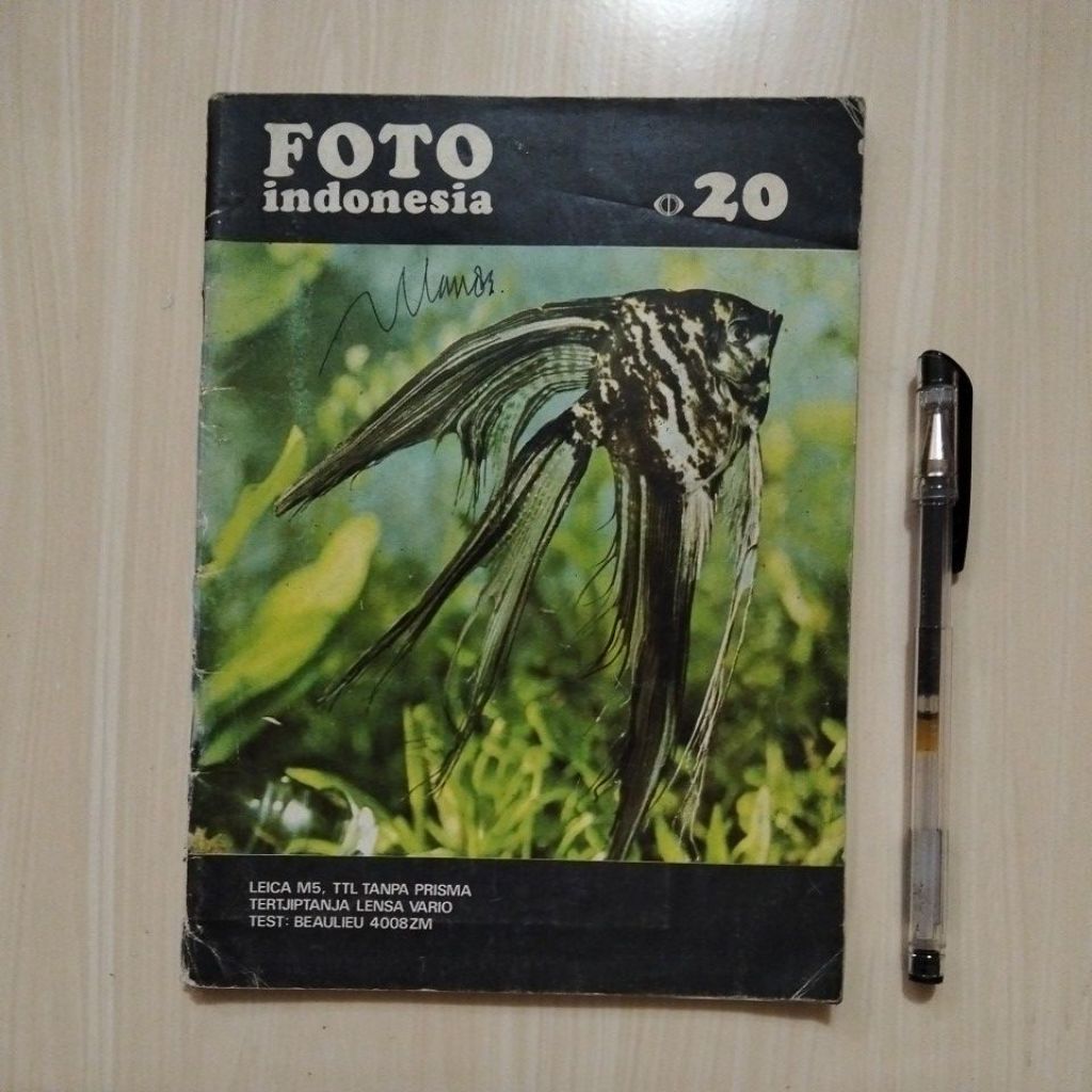 MAJALAH FOTO INDONESIA NO.20 MARET/APRIL 1972 - Majalah Lawas Bekas Murah Original - C9