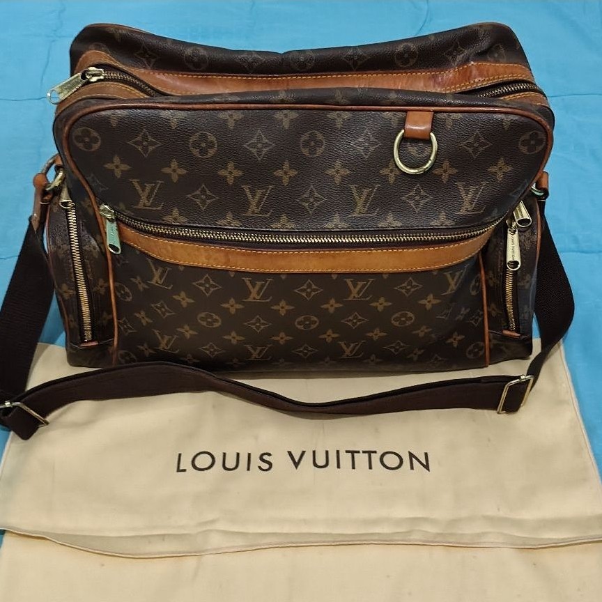 Tas LV Vintage Monogram Sac Squash Messanger Bag 2004 # Preloved # Mirror Quality