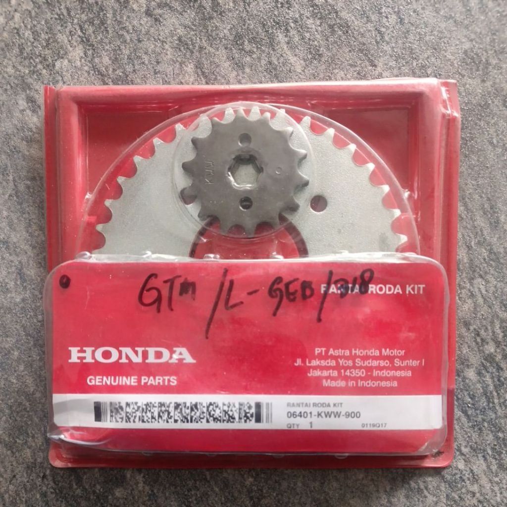Gear Honda Revo 110 dan Blade 110