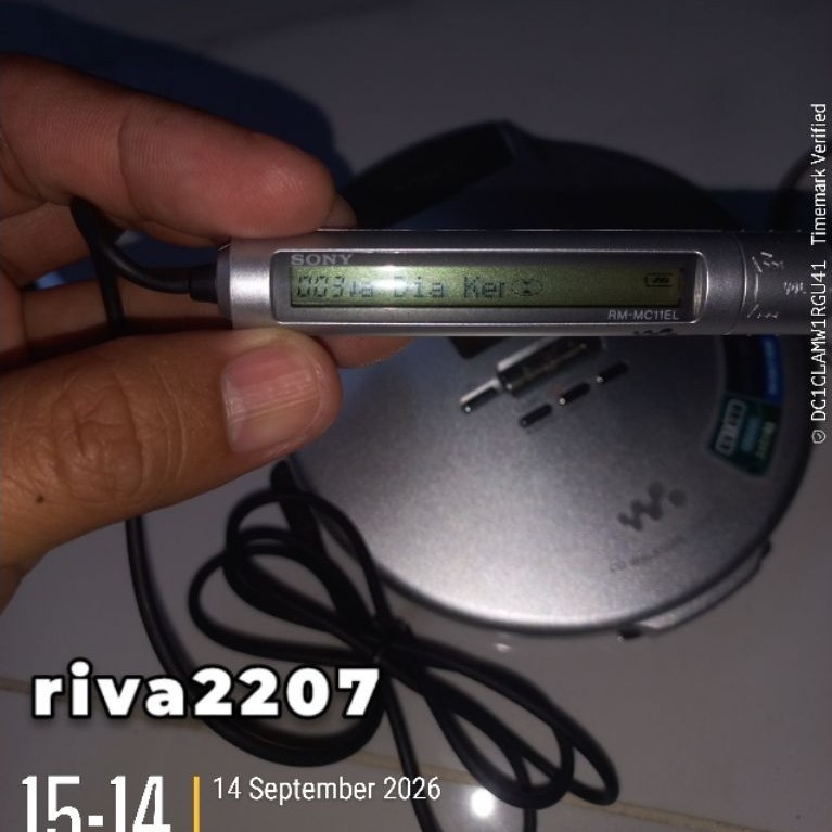 remot discman sony - RM-MC11EL - remot discman