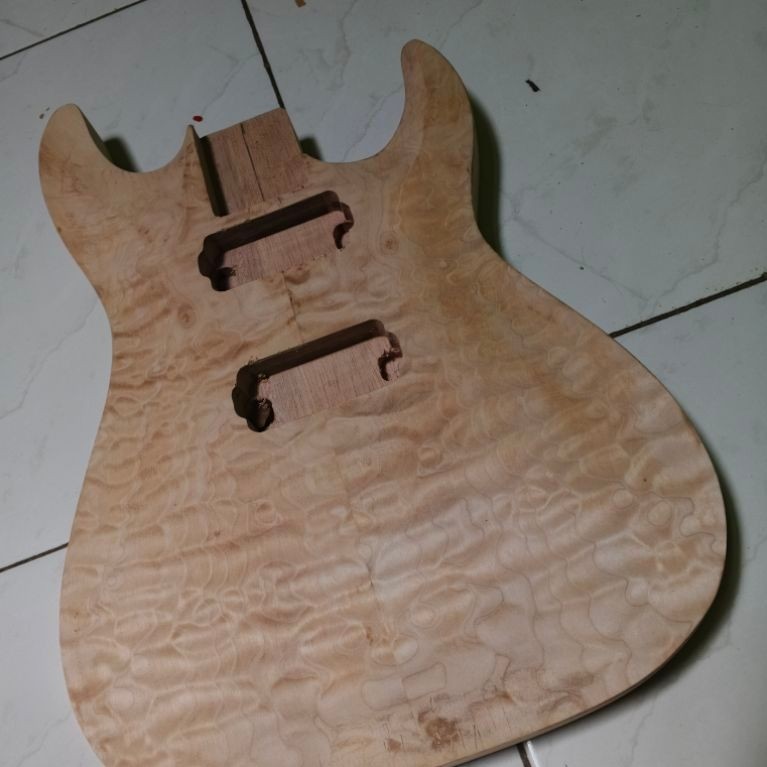 body mentahan gitar elektrik Jackson/body gitar elektrik Jackson unfinish
