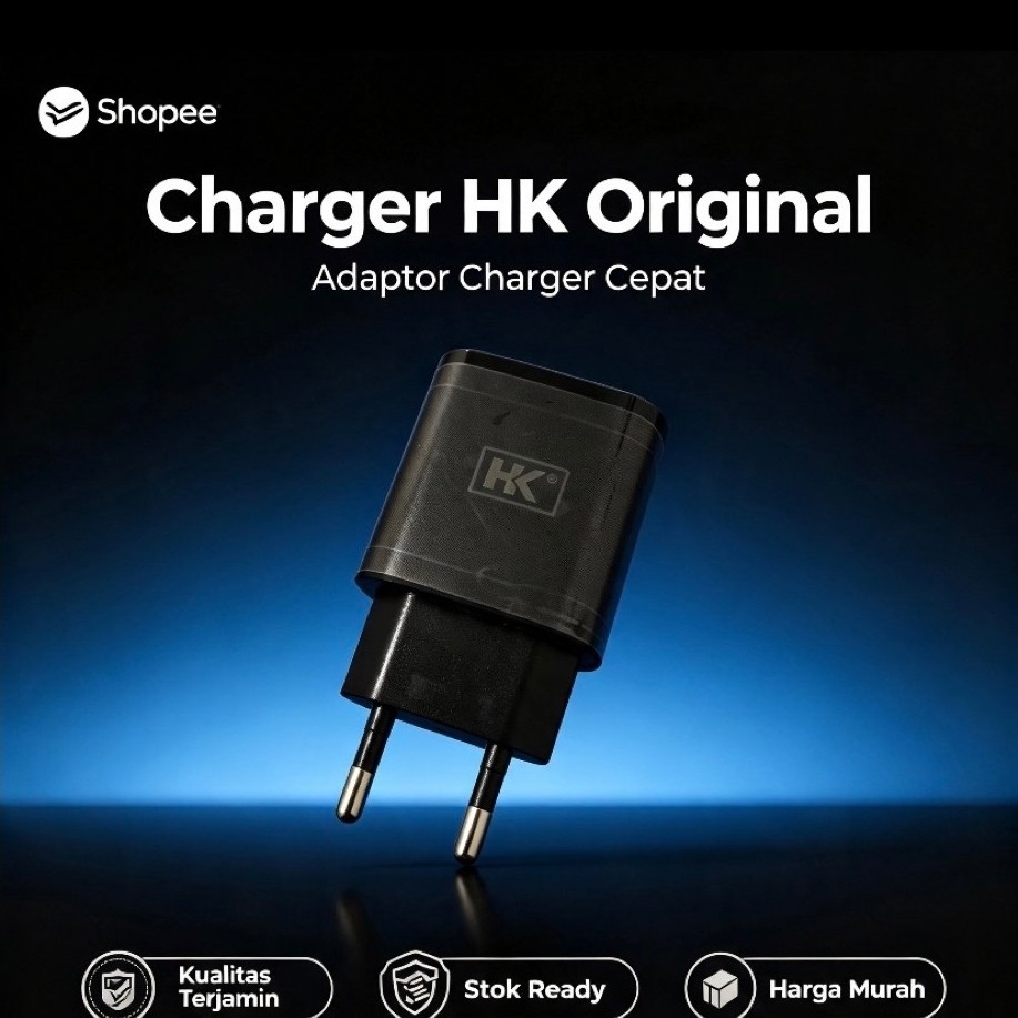 Charger HK Original — Adaptor Charging Cepat