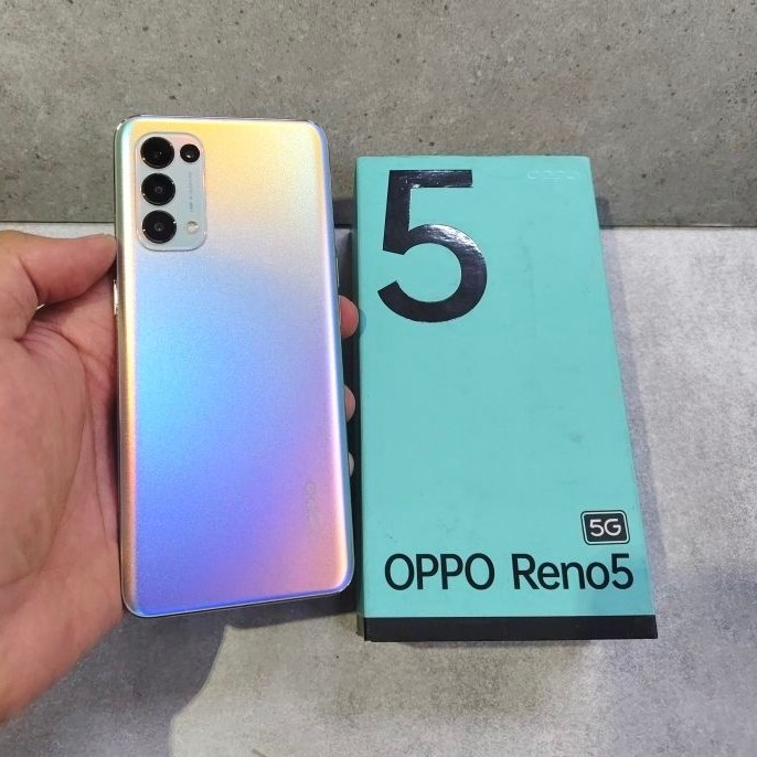 Oppo Reno 5 4G 8/128 Second Original Bagus Garansi Toko