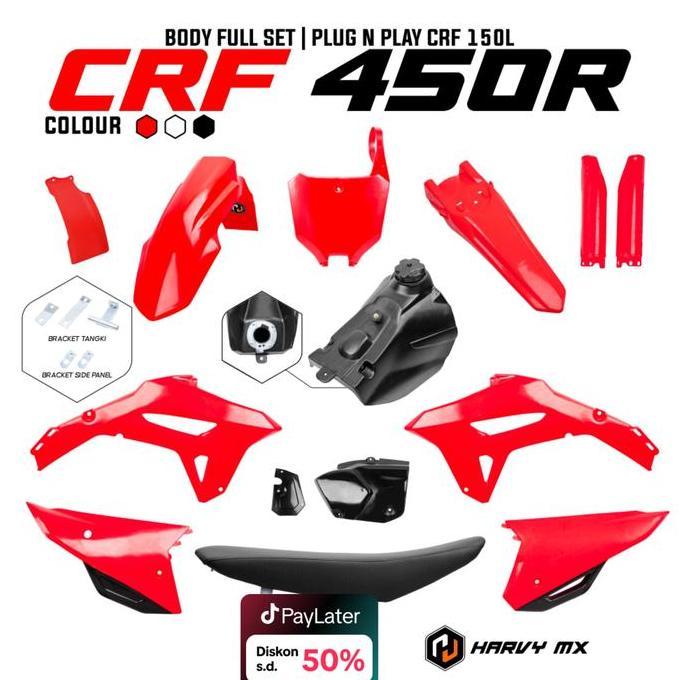 TERBARU HARVYMX Body Set CRF 450 R Pnp CRF 150L