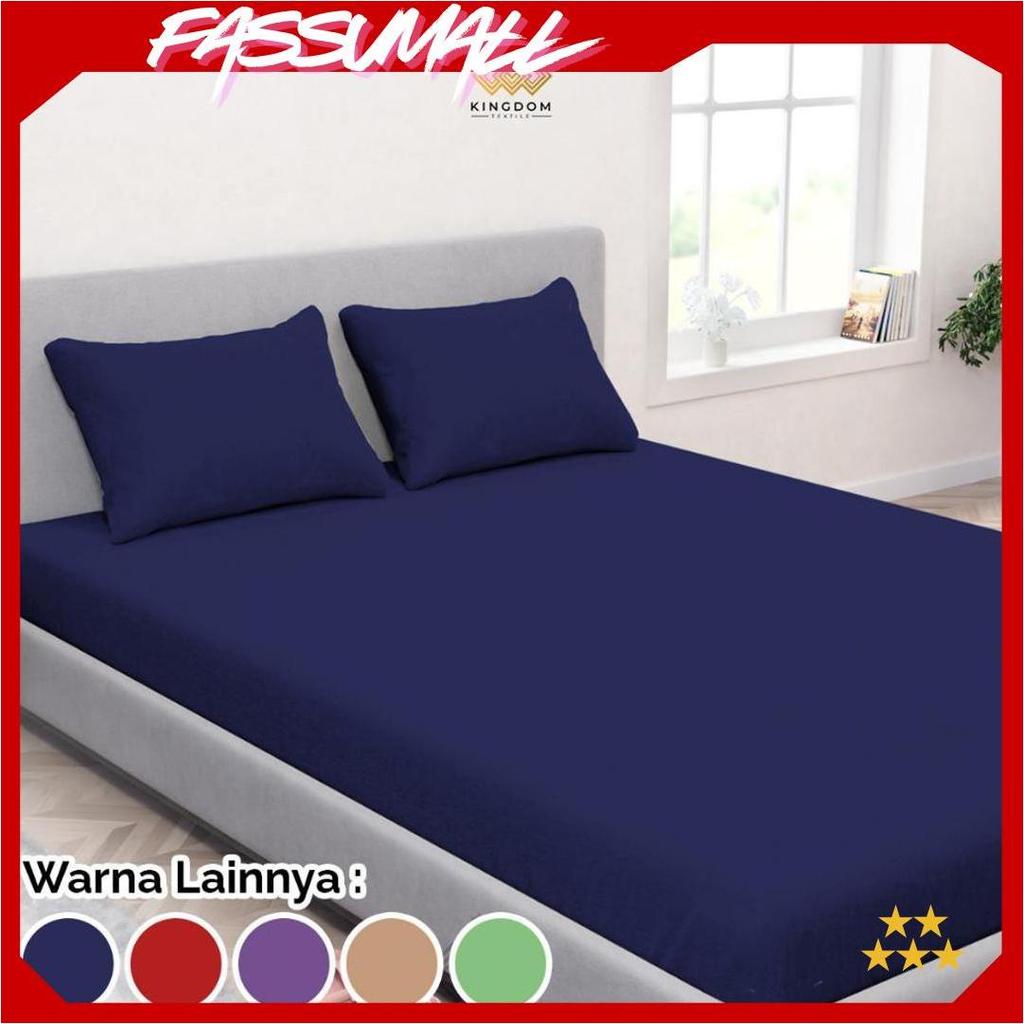Sprei Seprei Seprai Set Murah Katun Polos Aesthetic 90x200/100x200/120x200/160x200/180x200/200x200 S