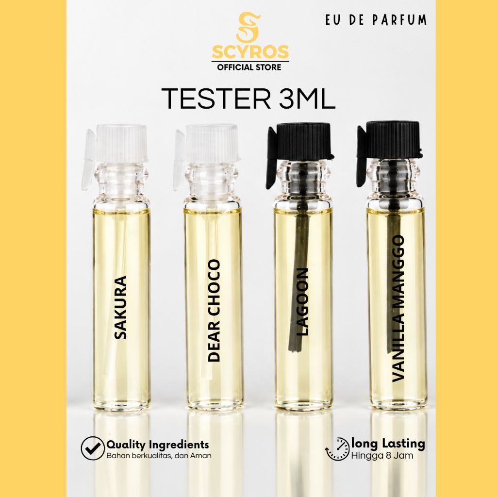 TESTER PARFUM 3ML