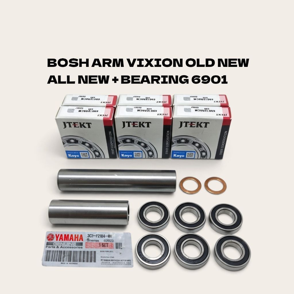 Bosh arm + Bearing 6901 koyo laher Vixion Old New Nvl Nva All New Vixion