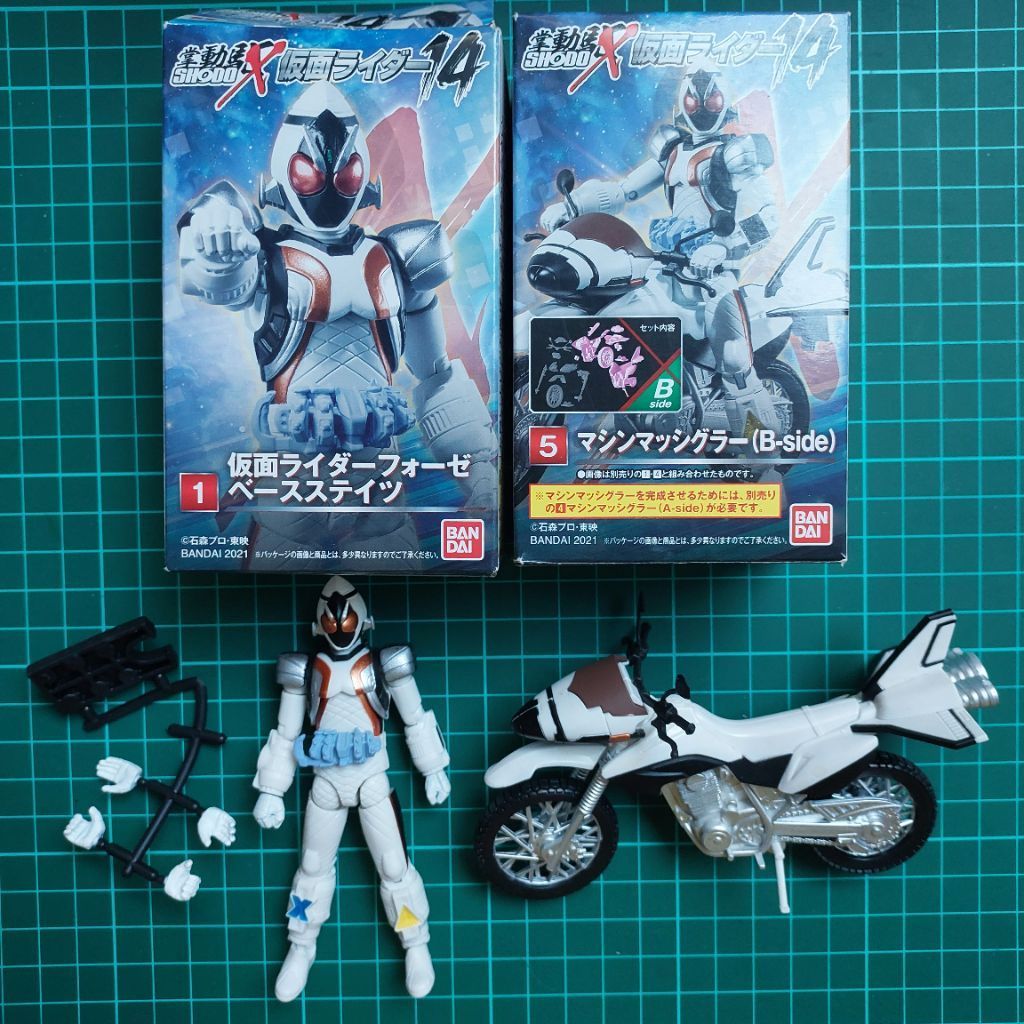 Shodo X Kamen Rider Fourze + Machine Massigler