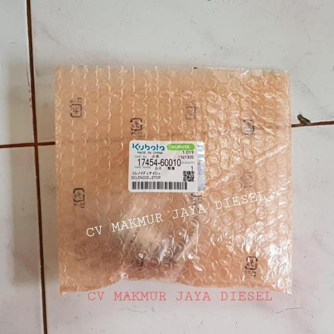 TERMURAH - Selenoid/Engine Stop 17454-60010/17454-60001-0 12V Kubota