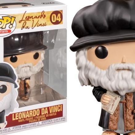 Funko POP Artists - Leonardo da Vinci - Leonardo da Vinci #04 (TERBAIK) (TERBARU) (TERMURAH)