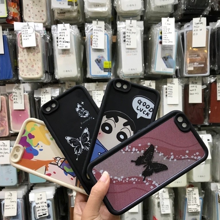 SoftCase Macaron Gambar karakter VIVO Y66