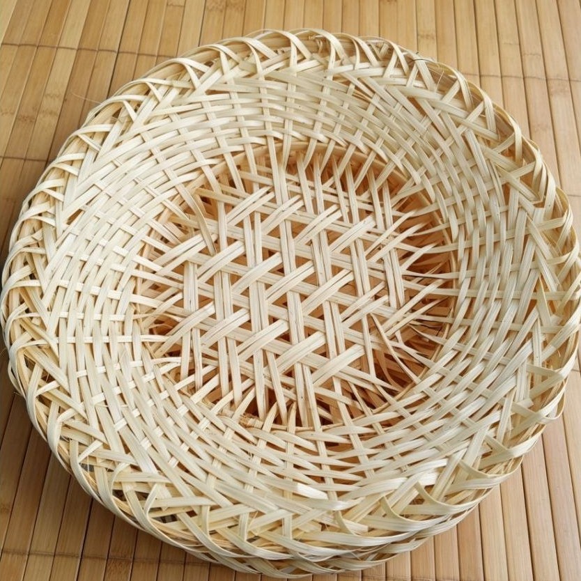 piring anyaman bambu ideal untuk prasmanan dll
