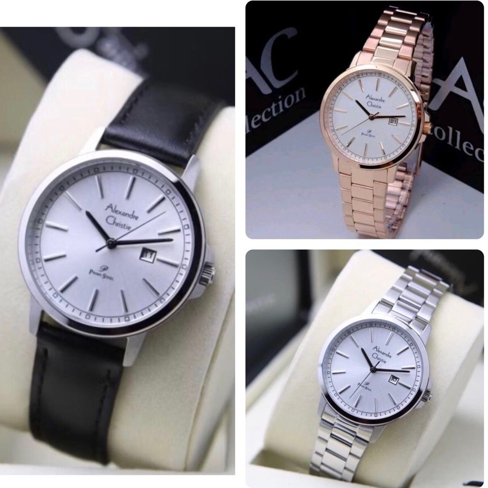 AC 1014LD JAM TANGAN WANITA ALEXANDRE CHRISTIE 1014LD / AC 1014LD / AC 1014 PRIMO STEEL