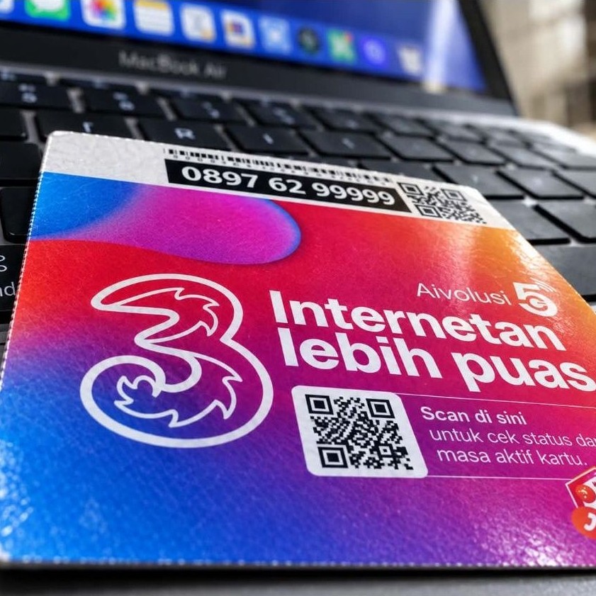 Nomor CANTIK kartu perdana TRI INDOSAT 11 DIGIT HOKI PANCA 99999