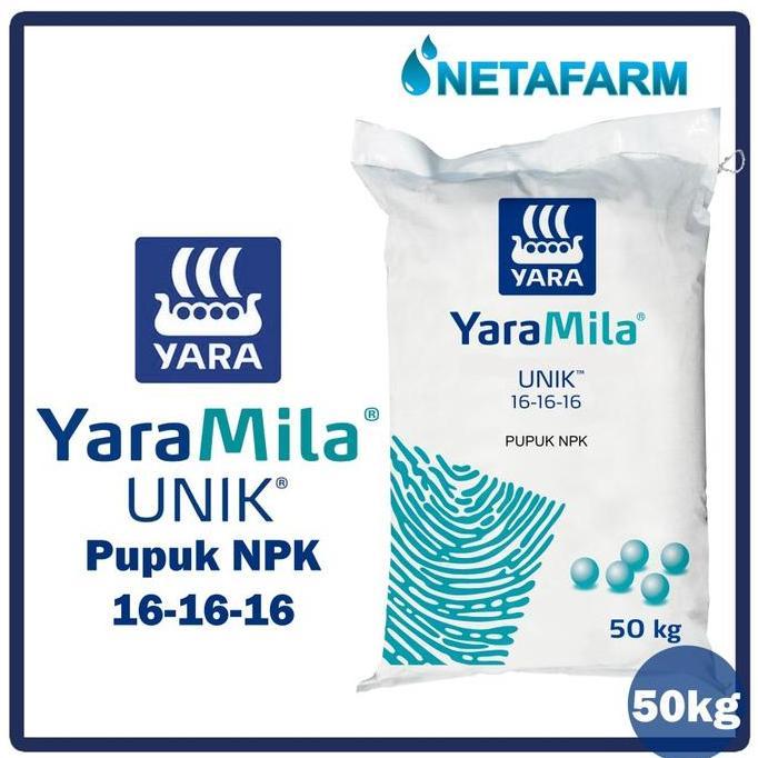 Pupuk NPK 16-16-16 YaraMila UNIK zak 50kg