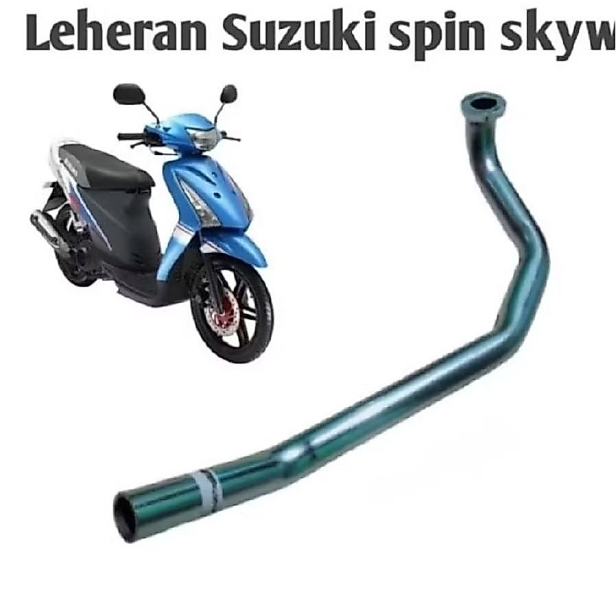 leher sambungan knalpot Suzuki spin 125