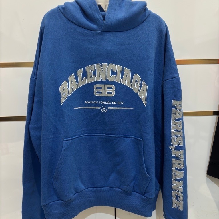 Jaket hoodie Balenciaga maison hooded