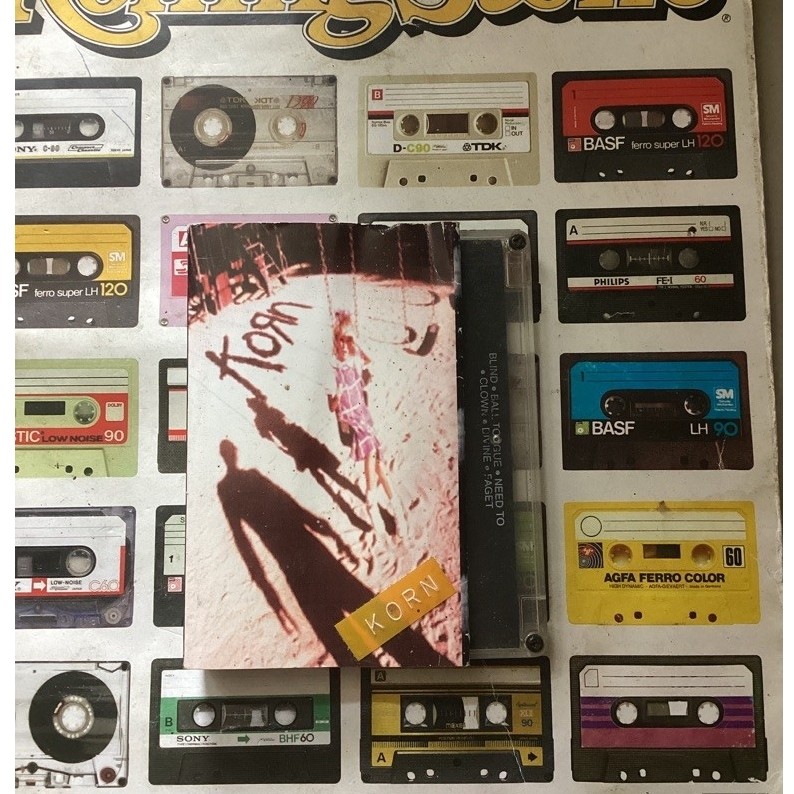 kaset pita korn album korn