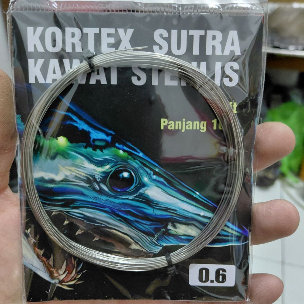 kawat neklin stainless steel untuk rangkaian pancing