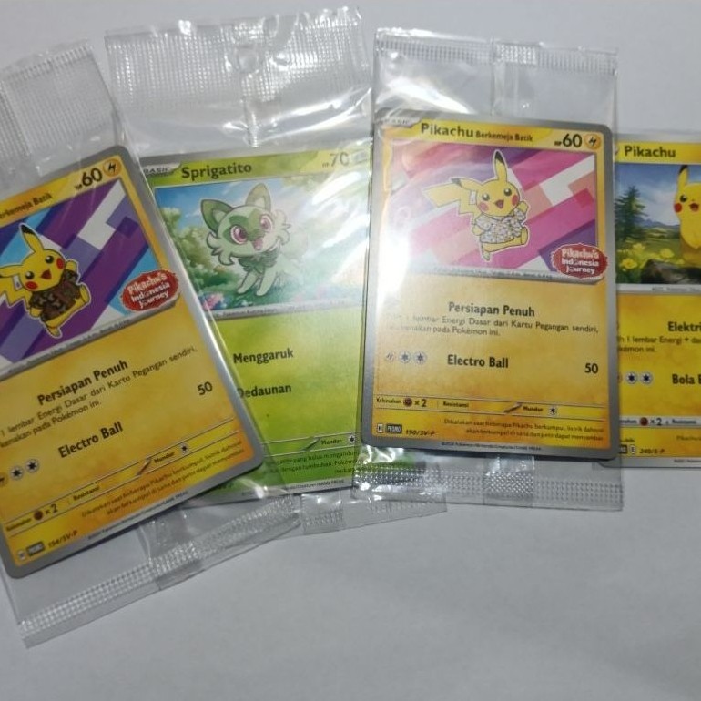 pikachu berkemeja batik dan pikachu promo indomaret