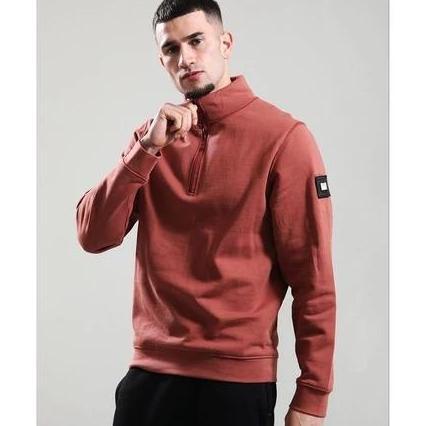 Weekend Offender Kraviz Quarter Zip Sweatshirt (Clay) Original HJS