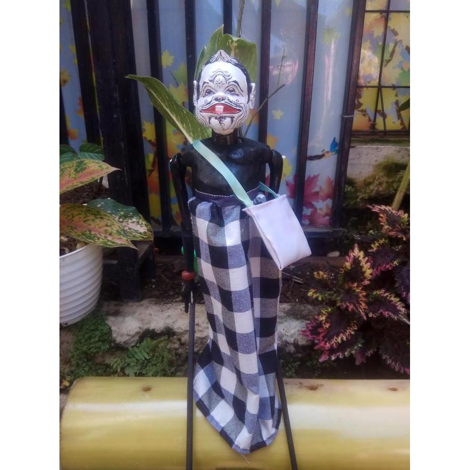 Wayang Golek Semar (Giri Harja Jelekong)Badan leher Kayu